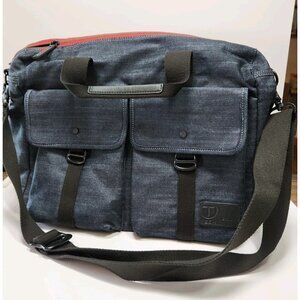 Tumi T Tech Denim Messenger Bag Essential Gear